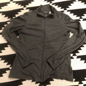 Ibex merino wool zip sweater